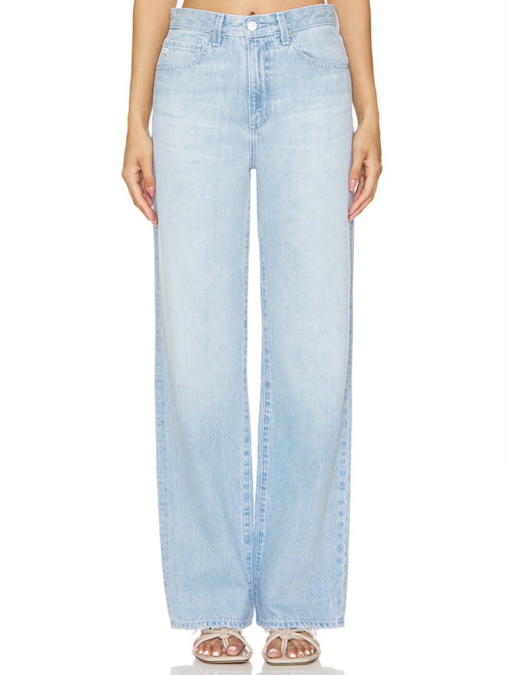 AG Kora Wide Leg High Rise Jeans Sunset Blues Denim Casual Women’s Size 26